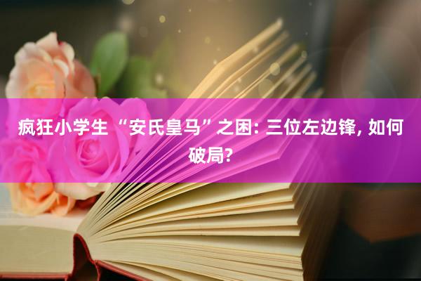 疯狂小学生 “安氏皇马”之困: 三位左边锋， 如何破局?